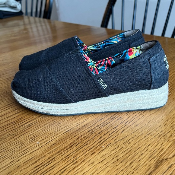 ⭐️ Bobs Skechers Women's High Jinx Slip On Wedge Shoe Size 7.5 - Picture 6 of 15